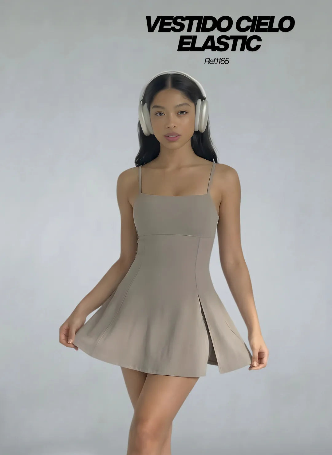 VESTIDO CIELO ELASTIC | LUSIAN REF.1165