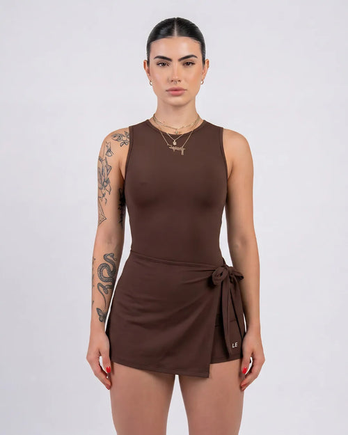ENTERIZO VESTIDO ESSENTIALS SIN MANGAS | LUSIAN REF.1167