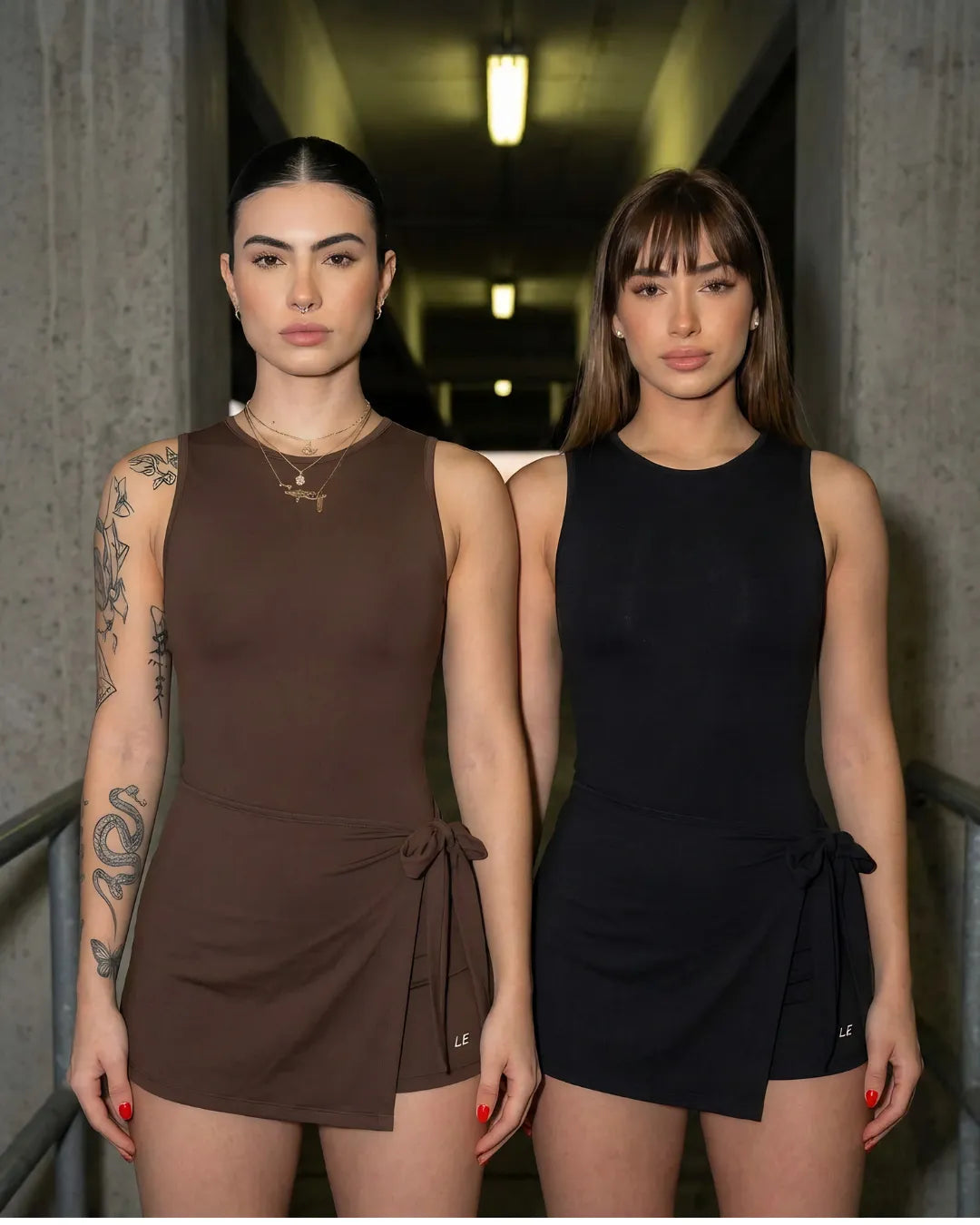 ENTERIZO VESTIDO ESSENTIALS SIN MANGAS | LUSIAN REF.1167