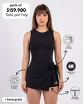 ENTERIZO VESTIDO ESSENTIALS SIN MANGAS | LUSIAN REF.1167