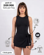 ENTERIZO VESTIDO ESSENTIALS SIN MANGAS | LUSIAN REF.1167